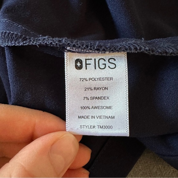 Figs Mens Technical Collection Three-Pocket Scrub Top Size XL PO1601 - Picture 10 of 12